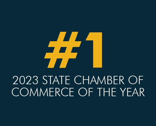 #1 2023 state chamber of commerce of the year