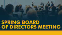 Spring Board of Directors Meeting