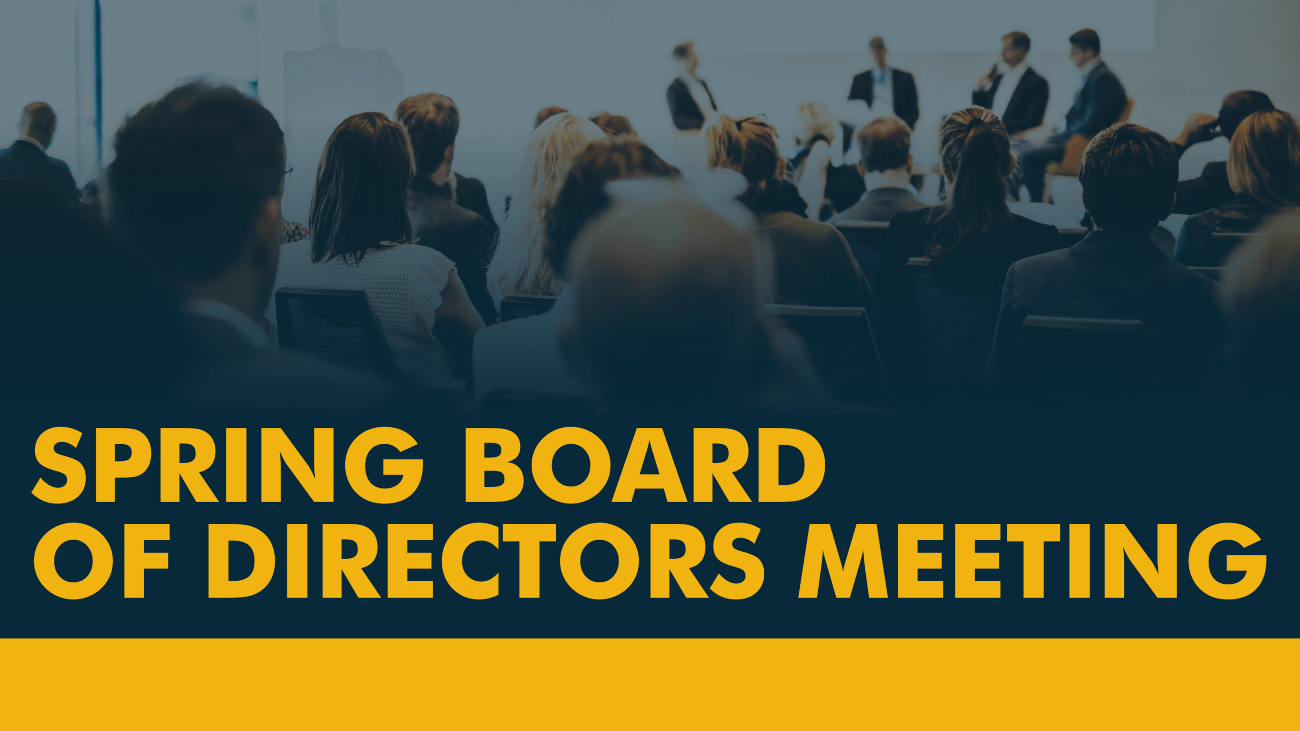 Spring Board of Directors Meeting